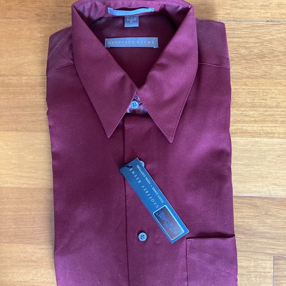 Geoffrey Beene Button Up Dress Shirt 15.5 32/33